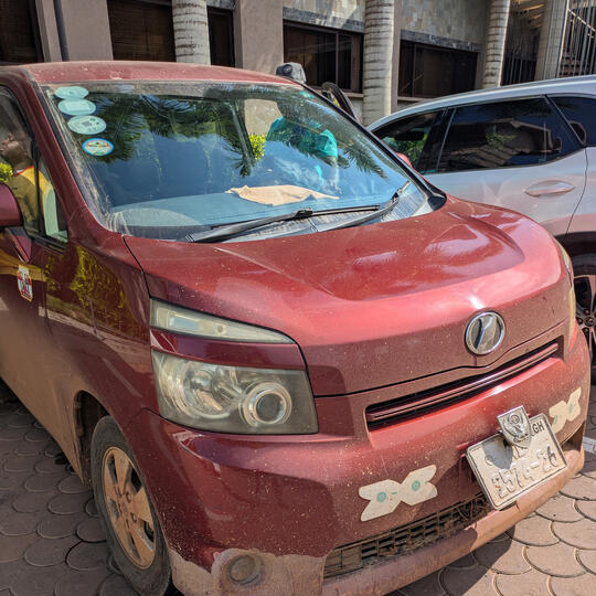 Cars for our Tours We have two Toyota Voxy 7-seaters cars for our Tours